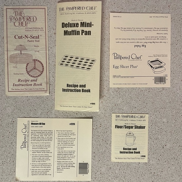 Pampered Chef Recipe Books - Picture 9 of 9